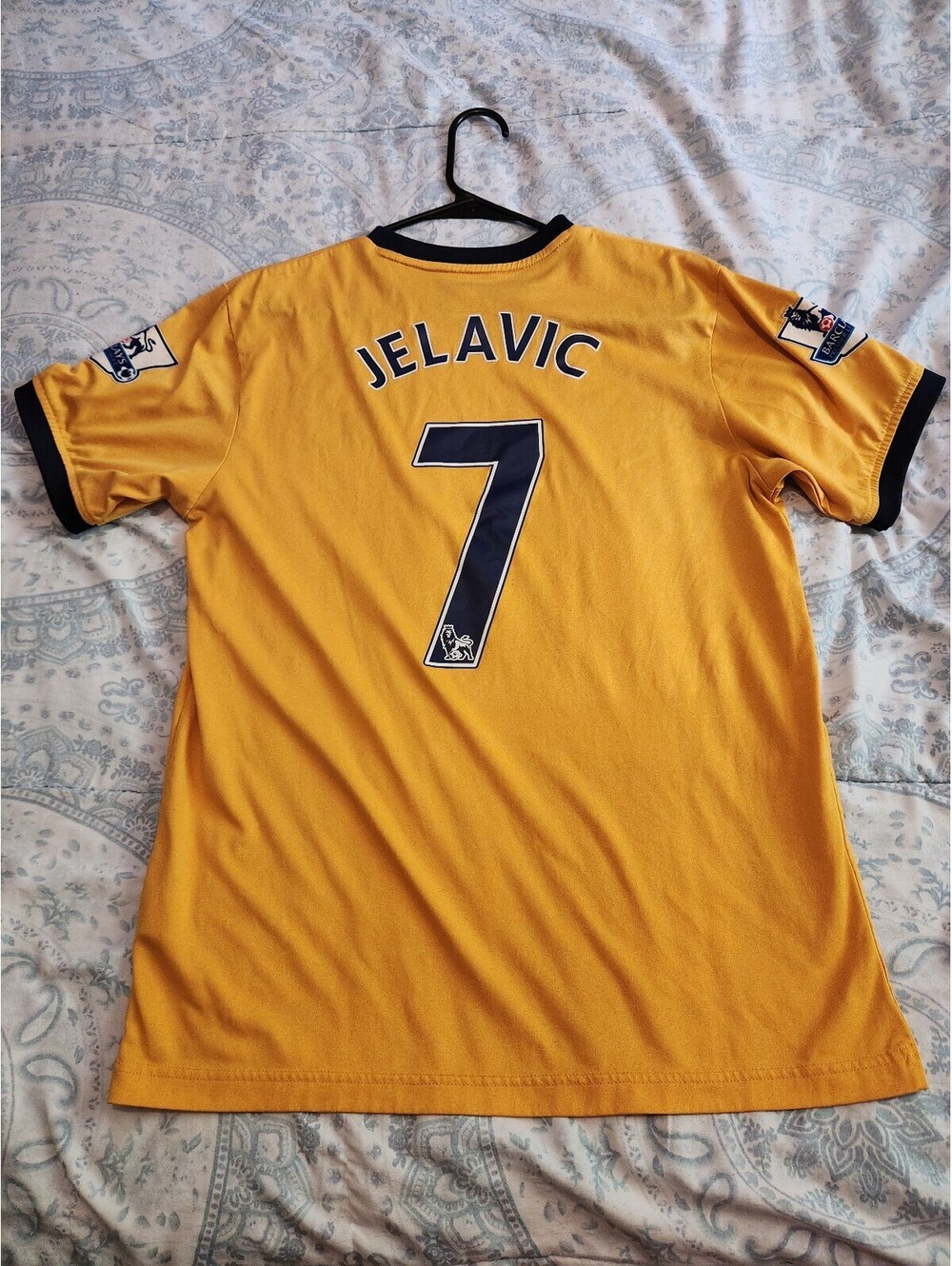 Everton FC 2011/2012 Jelavic England Croatia Soccer Jersey Size M